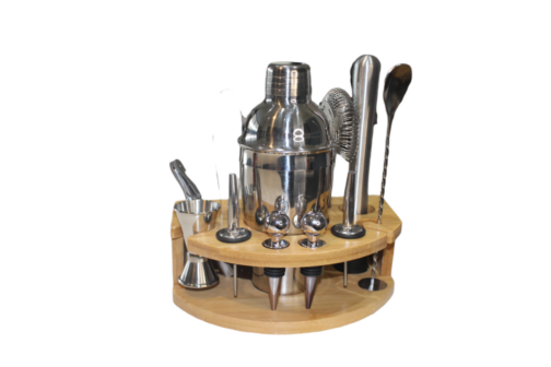 Set de Bartender, Juego de Cocteleria de bar 12 piezas