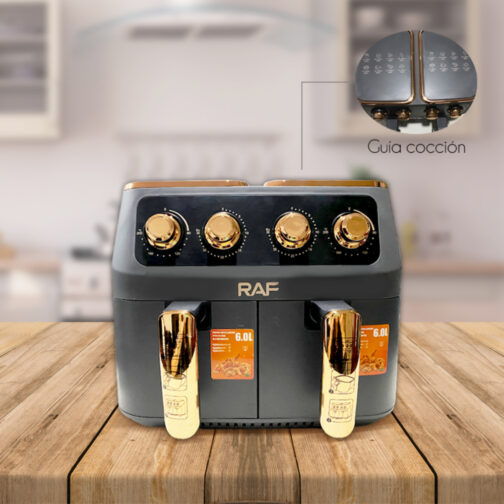 Freidora de Aire Doble Capacidad 12 litros Air Fryer - Imagen 5