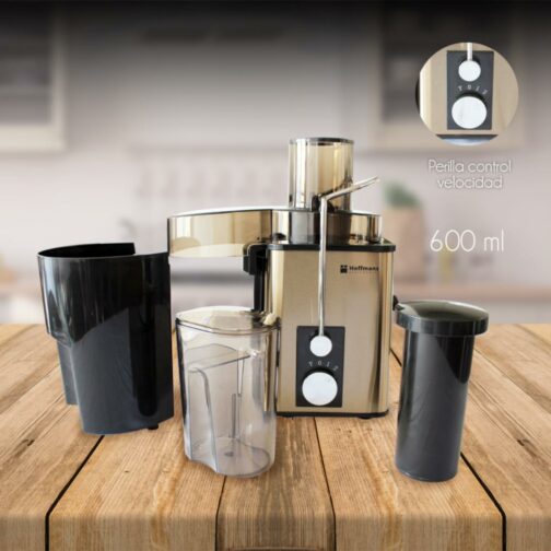 Extractor de Jugo dorado 800W - Saca Jugo - Imagen 3