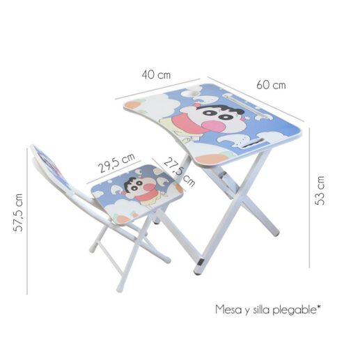 Mesa Escritorio Plegable infantil mas Silla