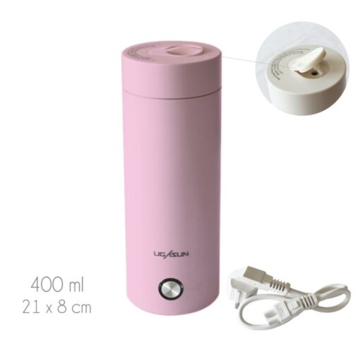 Termo Hervidor Portatil Rosado