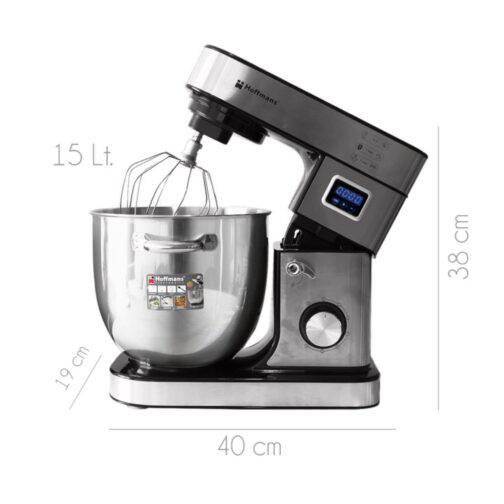 Batidora Pedestal Planetaria Amasadora Profesional 15 litros - Imagen 3
