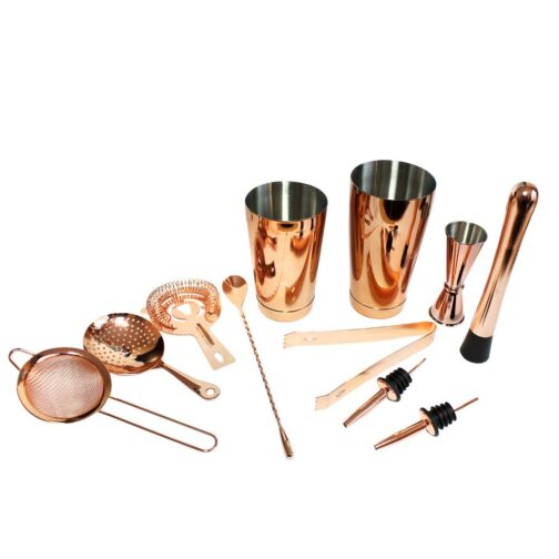 Set Bartender Coctelera Cobre 10 piezas Moderna - Imagen 3