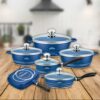 Juego de Ollas Granito 23 piezas Azul - Imagen 3