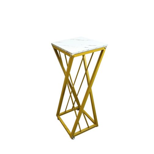 Mesa Lateral Decorativa Moderna – Soporte Plantas Decoración - Imagen 2